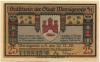 Wernigerode - Stadt - 20.10.1920 - 25 Pfennig 