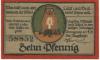 Wernigerode - Stadt - 1.4.1921 - 10 Pfennig 