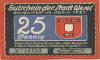 Wesel - Stadt - 1921 - 25 Pfennig 