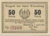 Wesenberg - Stadt - 1.8.1920 - 50 Pfennig 