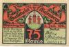 Wesenberg - Stadt - 1.7.1921 - 31.12.1921 - 75 Pfennig 