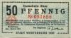 Westerburg - Stadt - 1.10.1920 - 50 Pfennig 