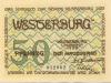 Westerburg - Stadt - 1.12.1920 - 50 Pfennig 