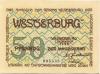 Westerburg - Stadt - 1.12.1920 - 50 Pfennig 