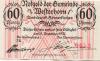 Westerhorn - Gemeinde - - 31.12.1921 - 60 Pfennig 