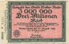 Wetter - Stadt - 27.8.1923 - 3 Millionen Mark 