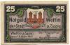 Wettin - Stadt - 15.3.1921 - 25 Pfennig 
