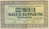 Wetzlar - Kreis - 23.8.1923 - 2 Millionen Mark 