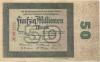 Wetzlar - Kreis - 9.10.1923 - 50 Millionen Mark 