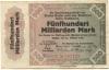 Wetzlar - Kreis - 26.10.1923 - 500 Milliarden Mark 