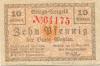 Wetzlar - Stadt - 15.11.1918 - 15.11.1919 - 10 Pfennig 