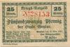 Wetzlar - Stadt - 15.11.1918 - 15.11.1919 - 25 Pfennig 
