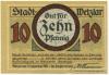 Wetzlar - Stadt - 14.9.1920 - 10 Pfennig 