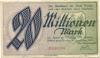 Wetzlar - Stadt - 18.9.1923 - 20 Millionen Mark 