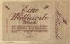 Wetzlar - Stadt - 18.9.1923 - 1 Milliarde Mark 