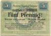 Wetzlar - Buderus-Haushalt - 15.8.1918 - 5 Pfennig 