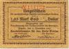 Wetzlar - Handelskammer des Kreises - 6.11.1923 - .1.05 Gold-Mark