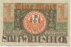 Wiedenbrück (heute: Rheda-Wiedenbrück) - Stadt - 1.7.1921 - 1 Mark 