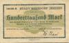 Wiesdorf (heute: Leverkusen) - Stadt - 1.8.1923 - 100000 Mark 
