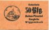 Wiggensbach - Prestel, Anton, Burgbräu - -- - 50 Pfennig 