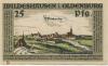 Wildeshausen - Stadt - 1.12.1921 - 25 Pfennig 