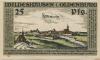 Wildeshausen - Stadt - 1.12.1921 - 25 Pfennig 