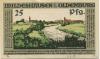 Wildeshausen - Stadt - 1.12.1921 - 25 Pfennig 