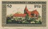 Wildeshausen - Stadt - 1.12.1921 - 50 Pfennig 