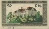 Wildeshausen - Stadt - 1.12.1921 - 50 Pfennig 