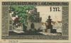Wildeshausen - Stadt - 1.12.1921 - 1 Mark 