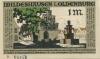 Wildeshausen - Stadt - 1.12.1921 - 1 Mark 