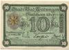 Wildungen (Bad) - Stadt - 25.3.1920 - 10 Pfennig 