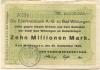 Wildungen (Bad) - Stadt - 20.9.1923  10 Millionen Mark 