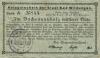 Wildungen (Bad) - Stadt - 7.11.1923  - 1/4 Kubik Festmeter Buchenholz 