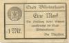 Wilhelmshaven - Stadt - - 1.2.1919 - 1 Mark 