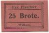 Wilkau - Planitzer, Max (Bäckerei) - -- - 25 Brote 