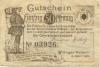 Willingen - Gemeinde - 15.4.1921 - 50 Pfennig 
