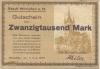 Wimpfen - Stadt - 11.8.1923 - 20000 Mark 