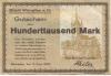 Wimpfen - Stadt - 11.8.1923 - 100000 Mark 