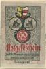 Wismar - Sanitätshunde-Verein München, Ortsgruppe Wismar - - 31.12.1921 - 50 Pfennig 