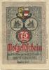Wismar - Sanitätshunde-Verein München, Ortsgruppe Wismar - - 31.12.1921 - 75 Pfennig 