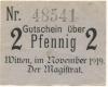 Witten - Stadt - November 1919 - 2 Pfennig 