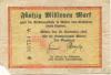 Witten - Stadt - 10.9.1923 - 50 Millionen Mark 
