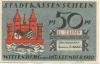 Wittenberg - Stadt - 10.12.1920 - 31.12.1920 - 50 Pfennig 