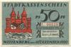 Wittenberg - Stadt - 10.12.1920 - 31.12.1920 - 50 Pfennig 