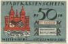 Wittenberg - Stadt - 10.12.1920 - 31.12.1920 - 50 Pfennig 