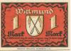 Wittmund - (Gemeinde) - 1922 - 1 Mark 