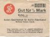 Wolfen (heute: Bitterfeld) - AG für Anilin-Fabrikation, Wolfener Farbenfabrik - -- - 1/2 Mark 