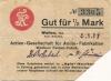 Wolfen (heute: Bitterfeld) - AG für Anilin-Fabrikation, Wolfener Farbenfabrik - 5.1.1917 - 1/2 Mark 