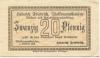 Wolfmannshausen (heute: Grabfeld) - Friedrich, Heinrich, Bäckerei und Kolonialwarenhandlung - 1.10.1918 - 20 Pfennig 